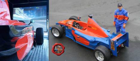 Blurring real world and virtual racing in the PET250 model car